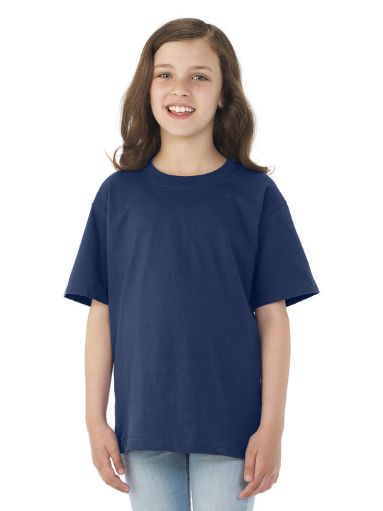 Jerzees Youth HiDENSI-T Short Sleeve Crew T-Shirt