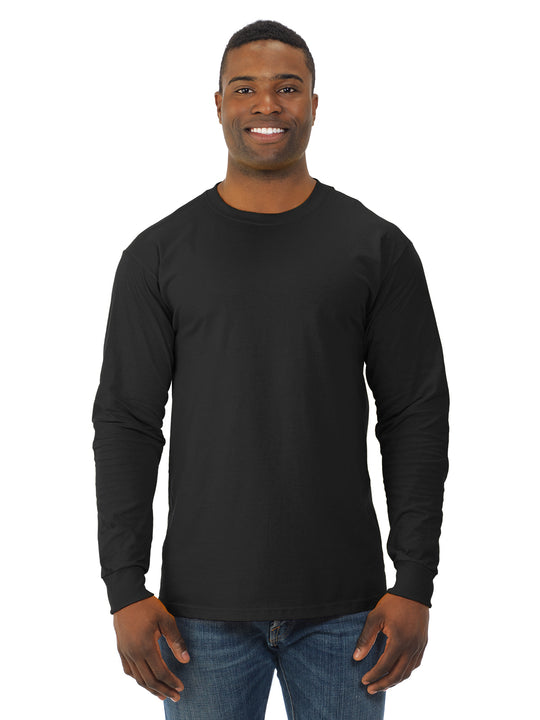 Jerzees Adult HiDENSI-T Long Sleeve Crew T-Shirt
