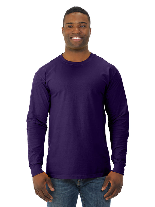 Jerzees Adult HiDENSI-T Long Sleeve Crew T-Shirt