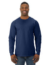 Jerzees Adult HiDENSI-T Long Sleeve Crew T-Shirt