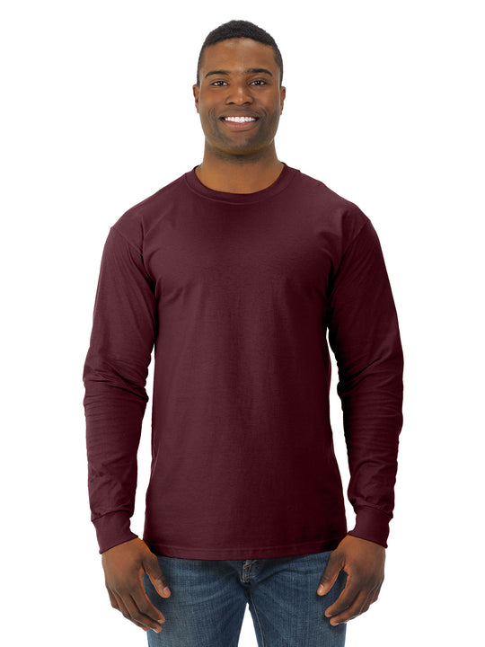 Jerzees Adult HiDENSI-T Long Sleeve Crew T-Shirt