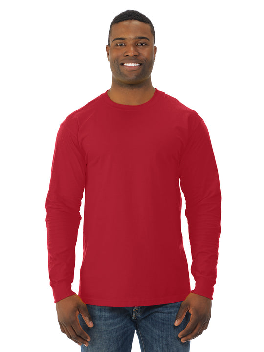 Jerzees Adult HiDENSI-T Long Sleeve Crew T-Shirt