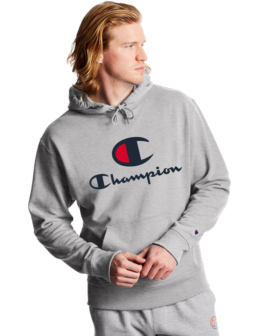 Champion Mens Powerblend Pullover Hoodie