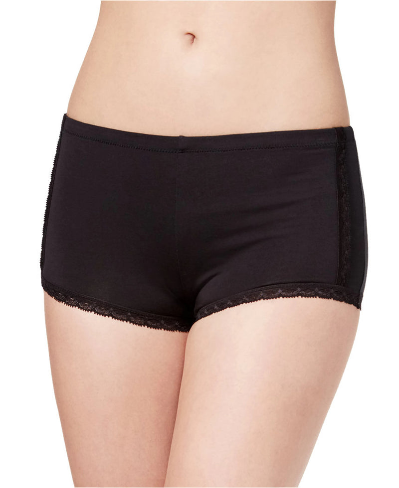 Maidenform Women`s One Fab Fit Cotton Boyshort with Lace