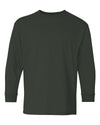 Gildan Youth Heavy Cotton Long Sleeve T-Shirt, M, White