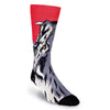 K. Bell Mens Wolf Crew Socks