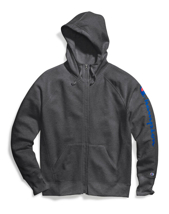 Champion Women`s Fleece Full Zip Hoodie