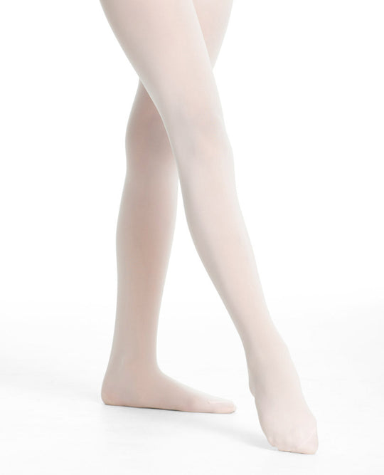 Danskin Girls UltraSoft Microfiber Footed Tight