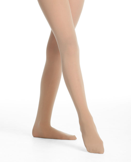 Danskin Girls UltraSoft Microfiber Footed Tight
