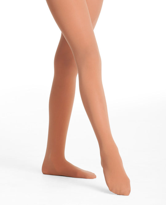 Danskin Girls UltraSoft Microfiber Footed Tight