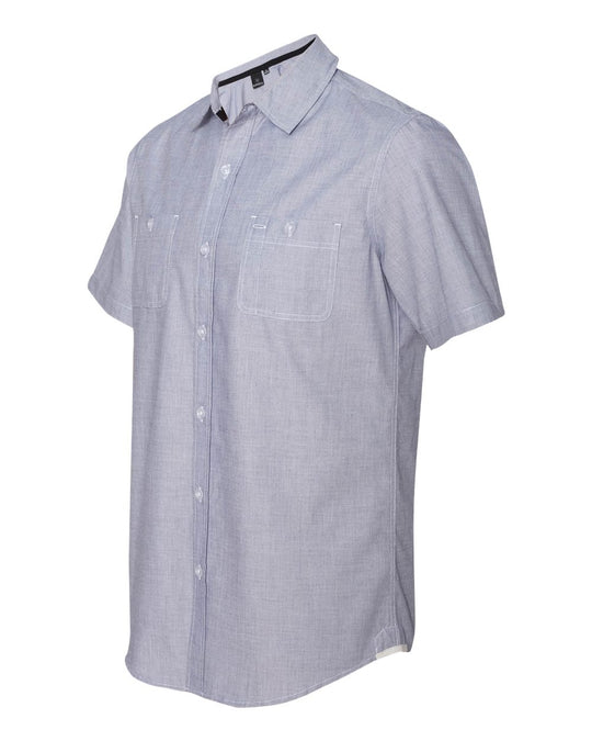 Burnside Mini-Check Short Sleeve Shirt