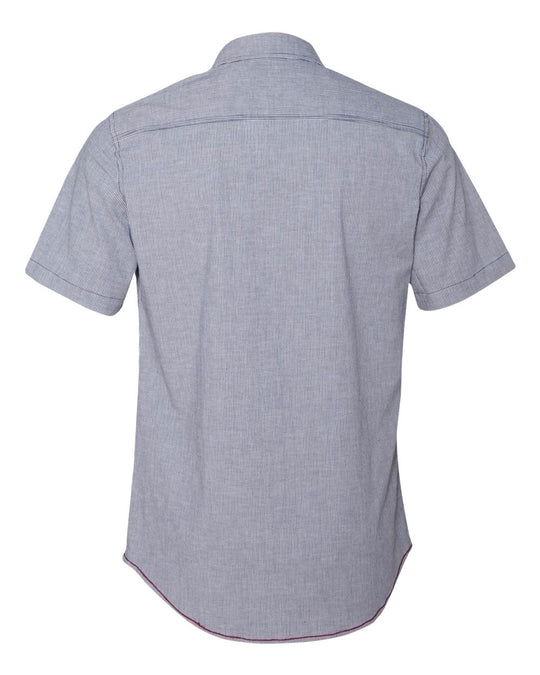 Burnside Stretch-Stripe Short Sleeve Shirt