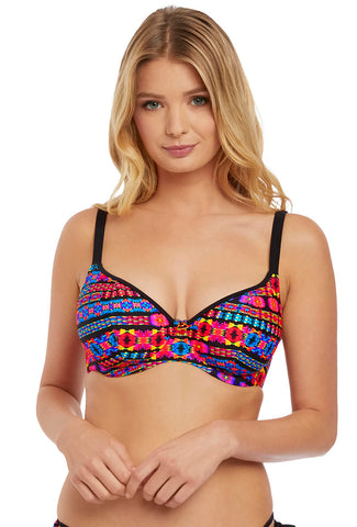 Freya Womens Echo Beach Underwire Plunge Bikini Top