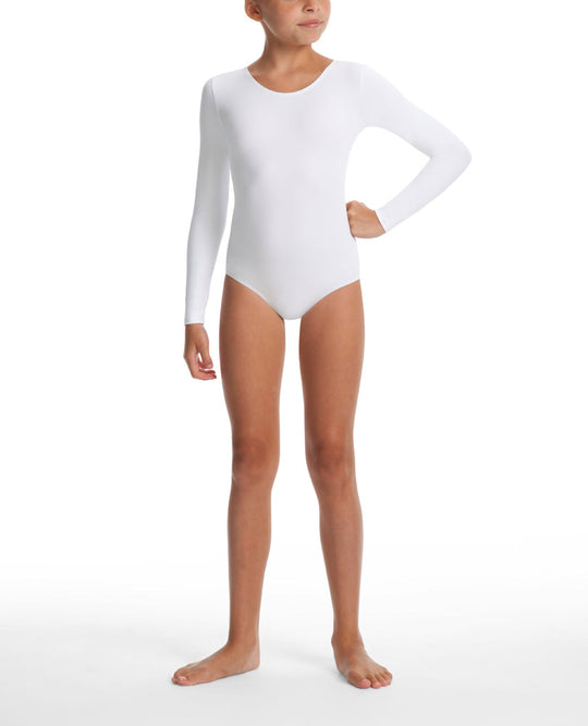 Danskin Girl's Team Cheer Long Sleeve Leotard