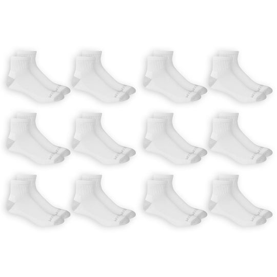 Fruit Of The Loom Mens Dual Defense Ankle Socks 12 Pair