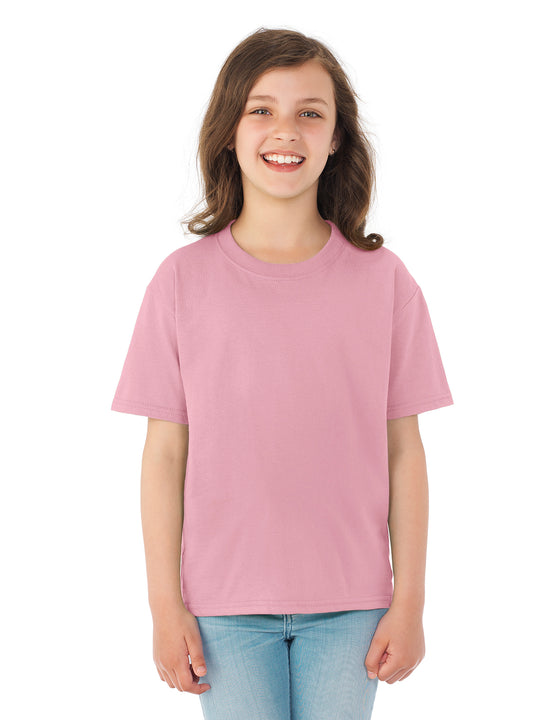 Fruit Of The Loom Youth HD Cotton Short Sleeve Crew T-Shirt
