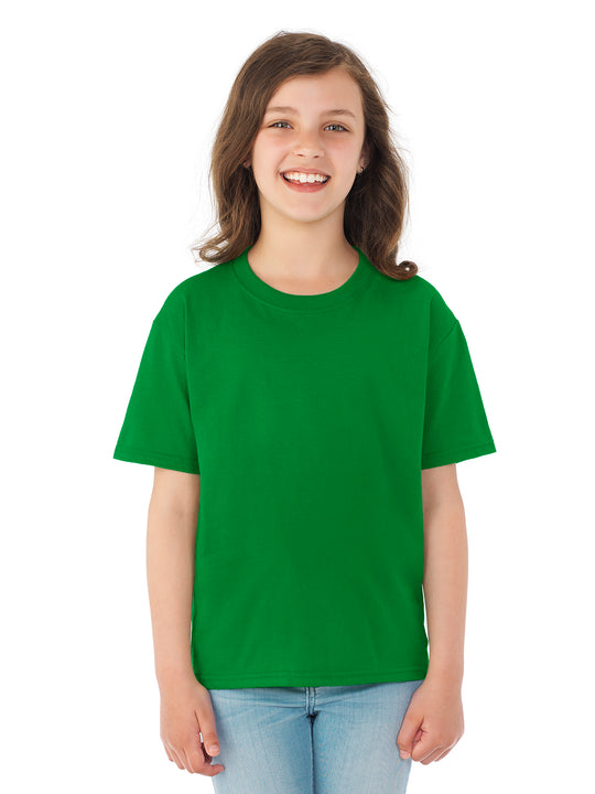 Fruit Of The Loom Youth HD Cotton Short Sleeve Crew T-Shirt