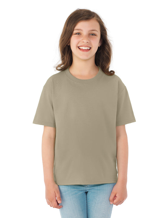 Fruit Of The Loom Youth HD Cotton Short Sleeve Crew T-Shirt