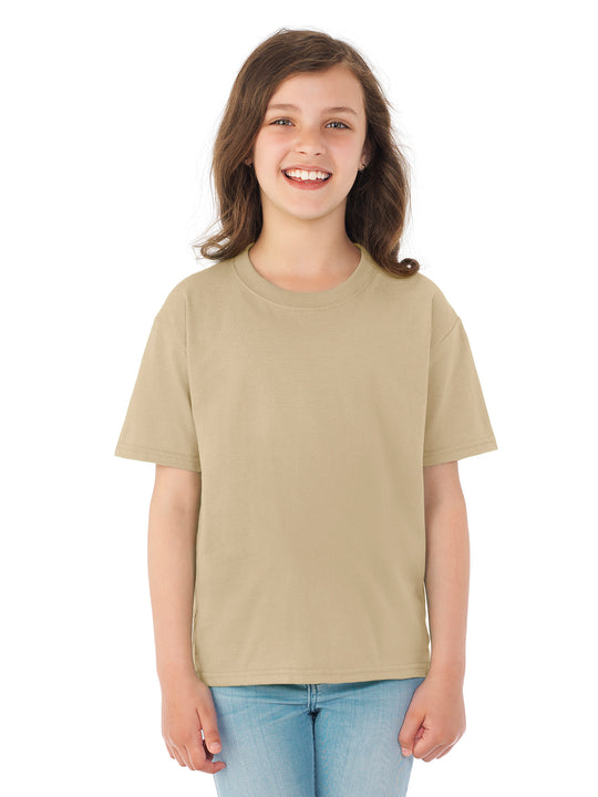 Fruit Of The Loom Youth HD Cotton Short Sleeve Crew T-Shirt