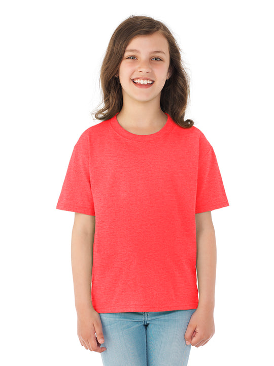 Fruit Of The Loom Youth HD Cotton Short Sleeve Crew T-Shirt