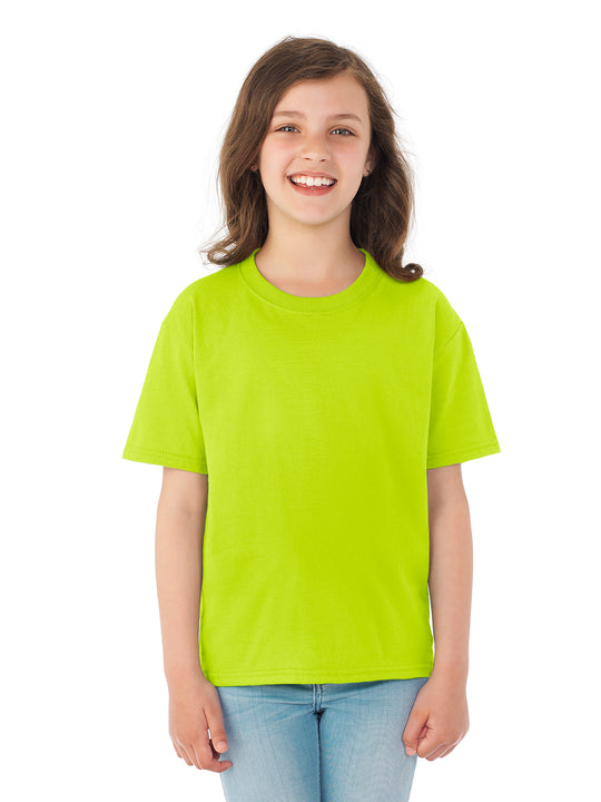 Fruit Of The Loom Youth HD Cotton Short Sleeve Crew T-Shirt