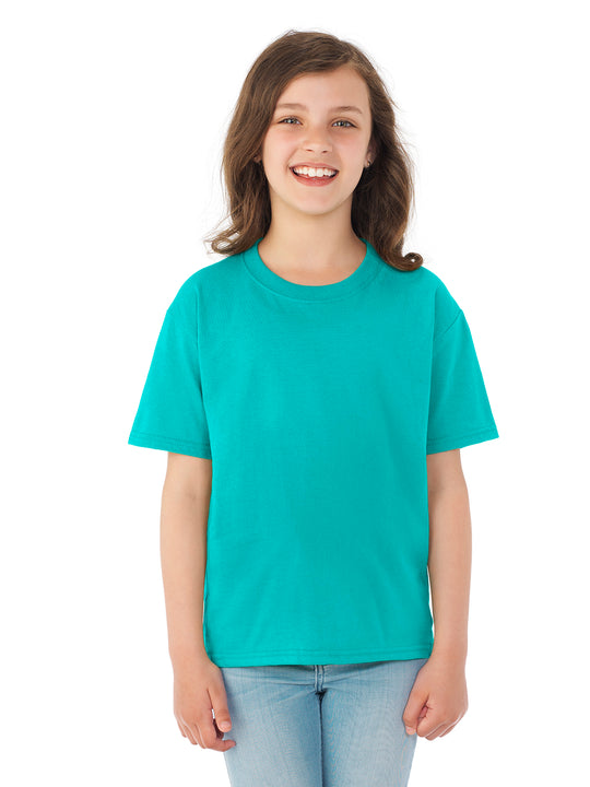 Fruit Of The Loom Youth HD Cotton Short Sleeve Crew T-Shirt
