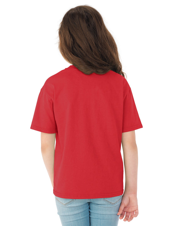 Fruit Of The Loom Youth HD Cotton Short Sleeve Crew T-Shirt