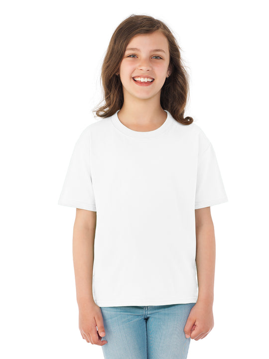 Fruit Of The Loom Youth HD Cotton Short Sleeve Crew T-Shirt