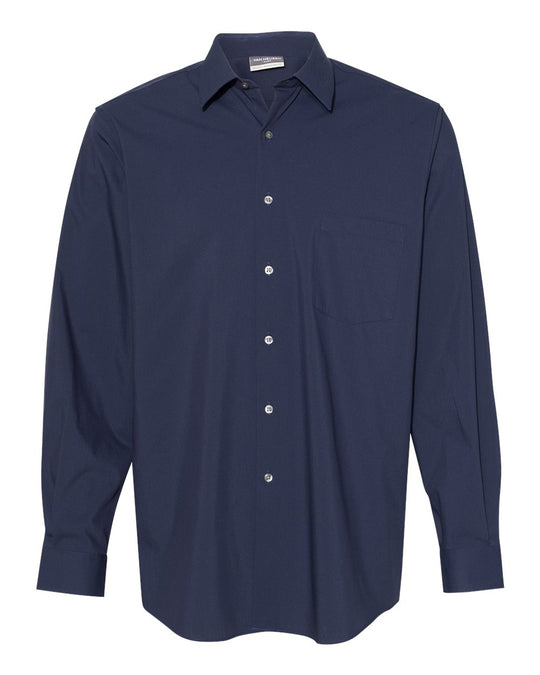 Van Heusen Mens Flex 3 Shirt With Four-way Stretch, XL, White