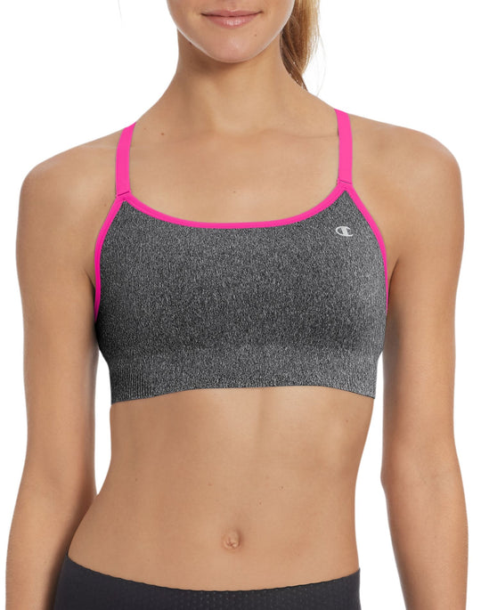 Champion Absolute Workout Women`s Cami Sports Bra with SmoothTec™ Band