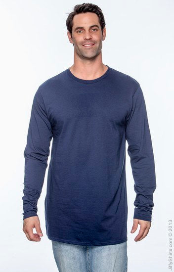Hanes TAGLESS Nano-T Men's Long-Sleeve Tee