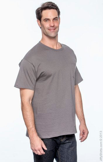 Hanes TAGLESS Pocket T-Shirt