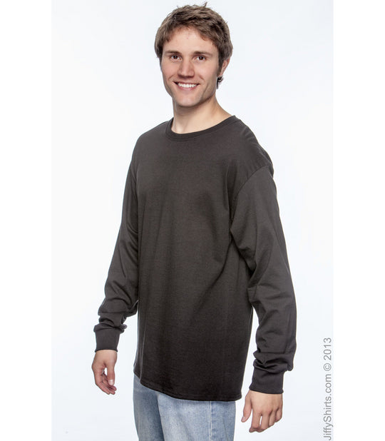 Hanes TAGLESS 6.1 oz. Comfortsoft Long Sleeve T-Shirt