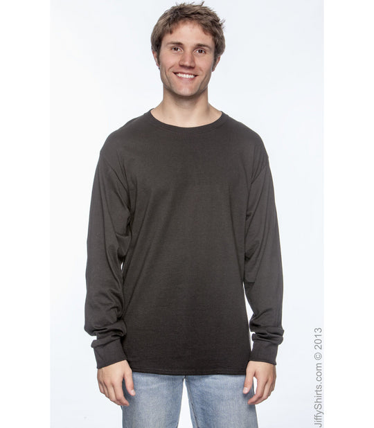 Hanes TAGLESS 6.1 oz. Comfortsoft Long Sleeve T-Shirt