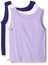 Fruit Of The Loom Toddler Girls 3 Pack Assorted Cotton Tank