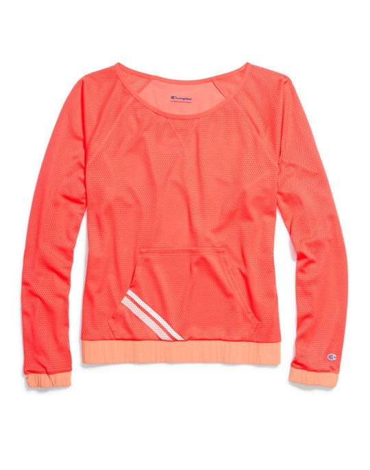 Champion Womens Physical Education Mesh Crew