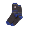 Hot Sox Womens Flamingo Embroidery Crew Socks