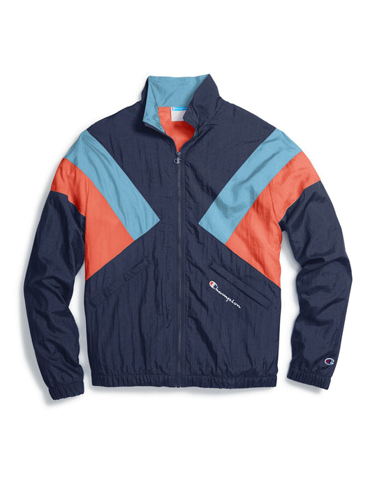 Champion Life Mens Nylon Warm Up Jacket