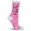 K. Bell Womens No Drama Llama Crew Socks