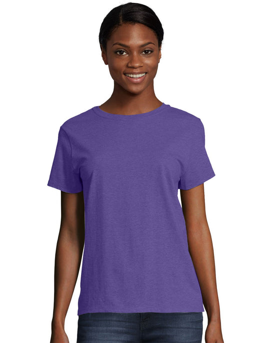 Hanes Women's Relax Fit Jersey Tee 5.2 oz