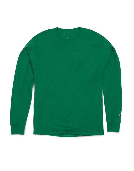 Champion Mens Long Sleeve Ring Spun T-Shirt
