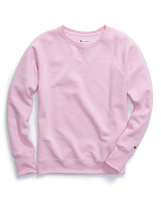 Champion Womens Plus Powerblend Fleece Crew