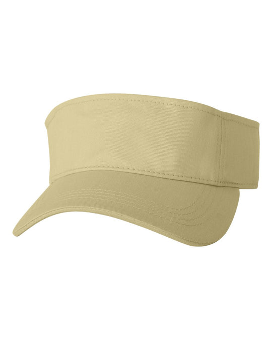 Sportsman Sandwich Visor, Adjustable, White