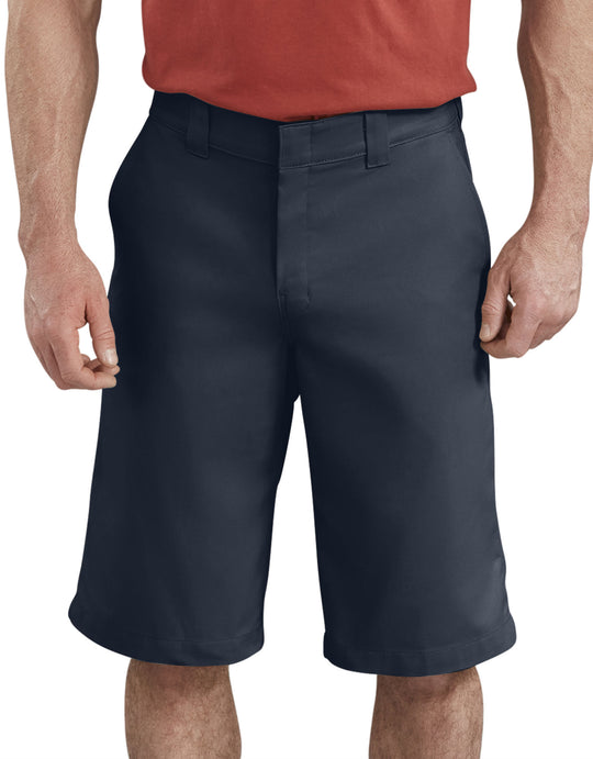 Dickies Mens 13" FLEX Active Waist Flat Front Shorts