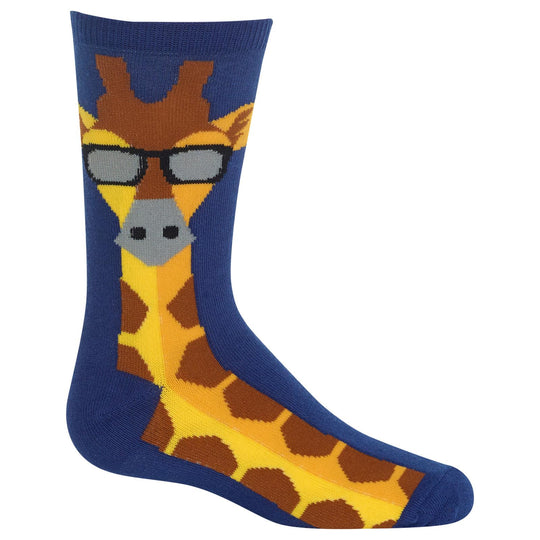 Hot Sox Kids Giraffe Crew Socks