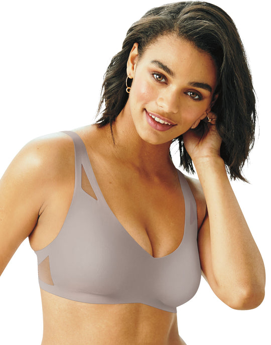 Hanes Ultimate® Ultra Light Comfort V-Neck Wirefree Bra