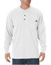 Dickies Mens Long Sleeve Heavyweight Henley Shirt