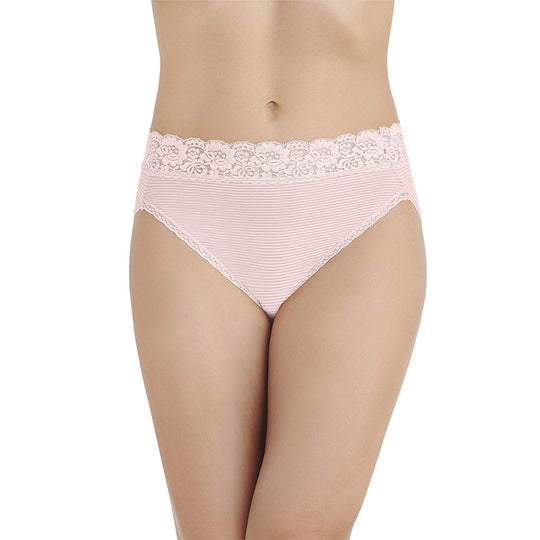 Vanity Fair Flattering Lace Women`s Hi-Cut Brief