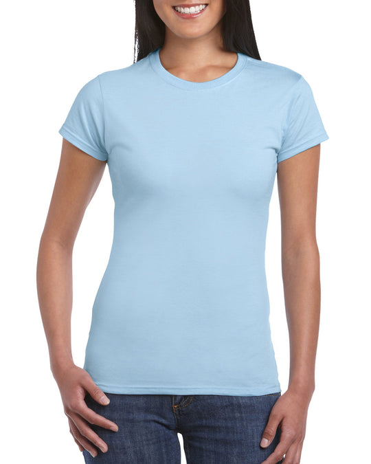 Gildan Ladies Softstyle  T-Shirt, XL, White