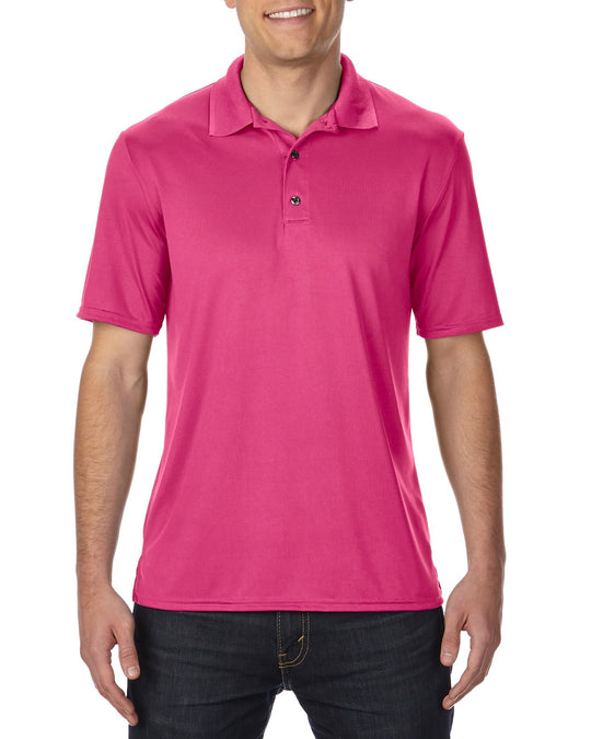 Gildan Mens Performance Jersey Sport Shirt, S, Marbled Navy